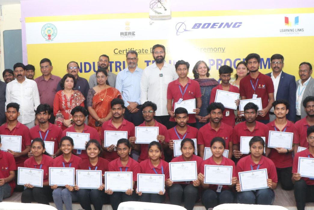 Boeing And Learning Links Foundation Skill-Up Andhra Pradesh Students For Careers In Aerospace Manufacturing